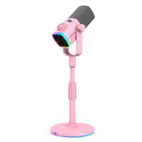 Микрофонный комплект Fifine AM8PROS розовый