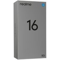 6.57" Смартфон realme 16 256 ГБ черный