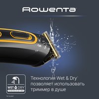 Триммер Rowenta Sport TN9113F0 черный/желтый