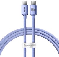 Кабель Baseus USB Type-C - USB Type-C фиолетовый 1.2 м