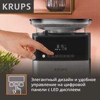 Кофеварка капельная Krups KM832810 черный