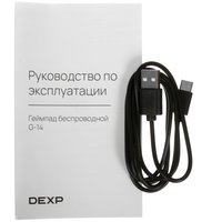 Геймпад беспроводной/проводной DEXP G-14 черный