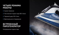 Утюг Polaris PIR 3033 SG AK голубой