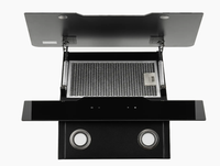 Exhaust hood inclined ARTEL Angled G260 black/black
