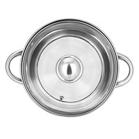 Кастрюля Appetite Greta 4.3 л 22 см серый