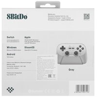 Геймпад беспроводной 8BitDo PRO 3 серый