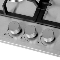 Газовая варочная поверхность DEXP 45-KB02SS