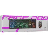 Клавиатура+мышь  проводная  Aceline GS Rage 200 черный
