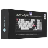 Клавиатура  проводная + беспроводная Keychron Q5 HE цвет черный