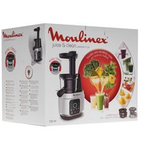 Соковыжималка электрическая Moulinex ZU420E10 серебристый
