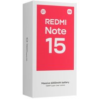 6.77" Смартфон Xiaomi REDMI Note 15 128 ГБ голубой