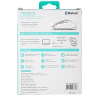 Mouse wireless A4Tech Fstyler FB35CS [FB35CSUSBICYWHITE] white