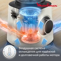 Stationary blender Moulinex LM771AF0 white