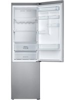 Холодильник с морозильником   Samsung RB37P5491SA серебристый