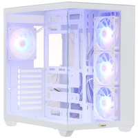 Корпус ATX Miditower Ocypus Gamma C74 BK ARGB White