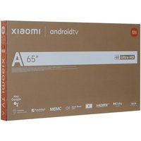 65" (163 см) Телевизор Xiaomi TV A 65 2026 черный