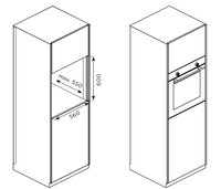 Электрический духовой шкаф Eigen BO-GTM1B черный