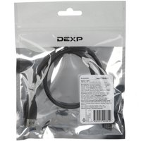 Кабель DEXP micro USB-B - USB Type-A черный 0.5 м