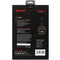 Проводные наушники Redragon Zeus X RGB  черный 2024