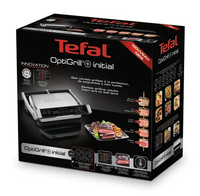 Гриль Tefal Optigrill+ Initial GC706D34 серебристый