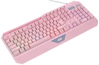 Клавиатура  проводная 2E GAMING KG315 цвет розовый