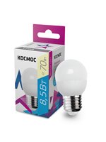 Комплект светодиодных ламп Космос Lksm_LED8.5wGL45E2730