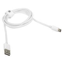Кабель KEYRON micro USB-B - USB Type-A белый 1 м