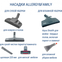 Пылесос моющий Thomas Allergy & Family розовый