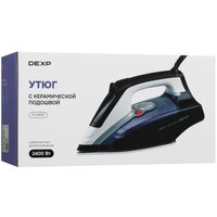 Утюг DEXP DI-2430T черный
