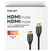 DEXP HDMI - HDMI, 3 м