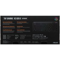 Клавиатура  проводная ASUS TUF Gaming K3 Gen II цвет черный