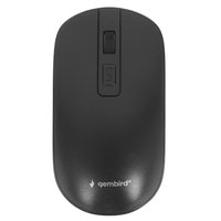 Клавиатура+мышь беспроводная   Gembird KBS-9100 черный