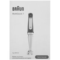 Immersion blender Braun MQ7087 black
