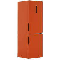 Холодильник с морозильником Haier C2F636CORGU1 оранжевый — фото 1