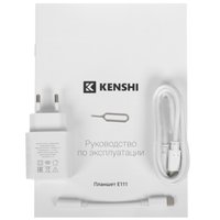 10.36" Планшет KENSHI Pad Pro E111 LTE 256 ГБ серый + чехол