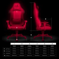 Компьютерное кресло ARDOR GAMING Battle Ward 1000R RB-007 черный