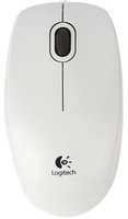 Мышь проводная Logitech B100 [910-003360] белый