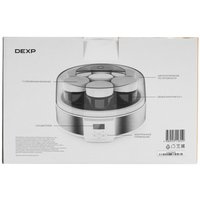Йогуртница DEXP YM-100 серебристый