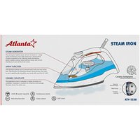 Утюг Atlanta ATH-5538 синий