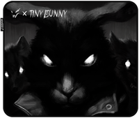 Коврик ARDOR GAMING Tiny Bunny (M) черный