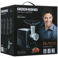 Мясорубка электрическая Redmond RMG-1239-6 черный