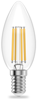 Лампа филаментная Gauss Filament Elementary Свеча 12W 730lm 2700К Е14 LED 1/10/100