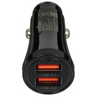 Автомобильное ЗУ Aceline ACU2AA18 черный