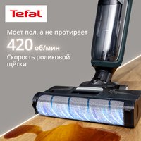 Вертикальный пылесос моющий Tefal X-CLEAN 2 TRUST GF2251F3  черный