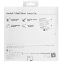 Беспроводные наушники HONOR CHOICE Headphones Lite  черный 2025