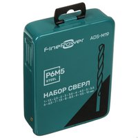Набор сверл Finepower ADS-M19