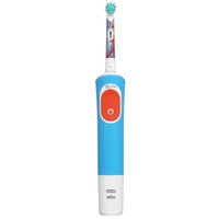 Electric toothbrush Braun Oral-B Vitality Pro D103 Kids Spiderman light blue