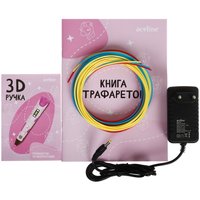 3D-ручка с пластиком Aceline RP101B  розовый