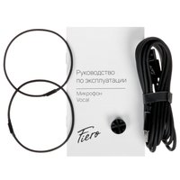 Микрофонный комплект Fiero Vocal черный