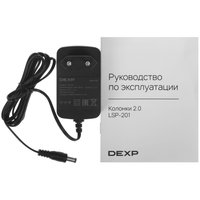 Колонки Dexp LSP-201 черный